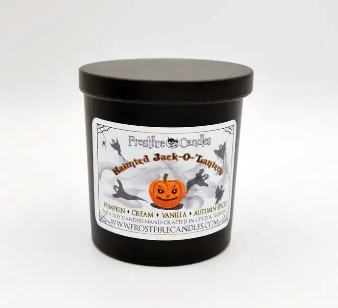 Haunted Jack O'Lantern Candle