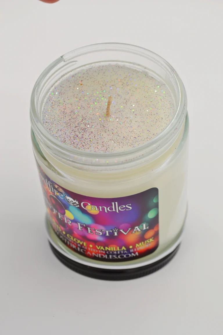 Winter Festival Candle