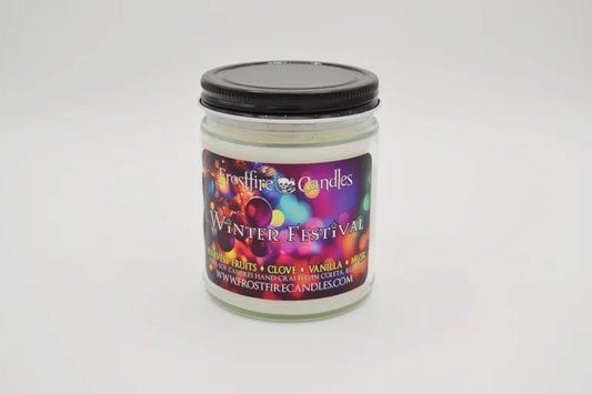 Winter Festival Candle