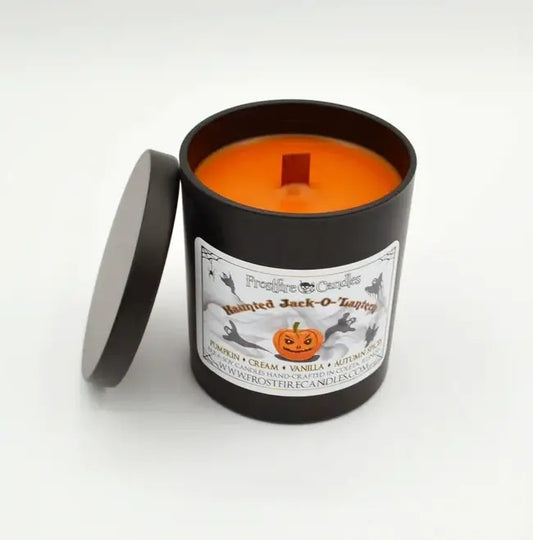 Haunted Jack O'Lantern Candle